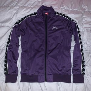 NWOT purple Kappa track jacket
